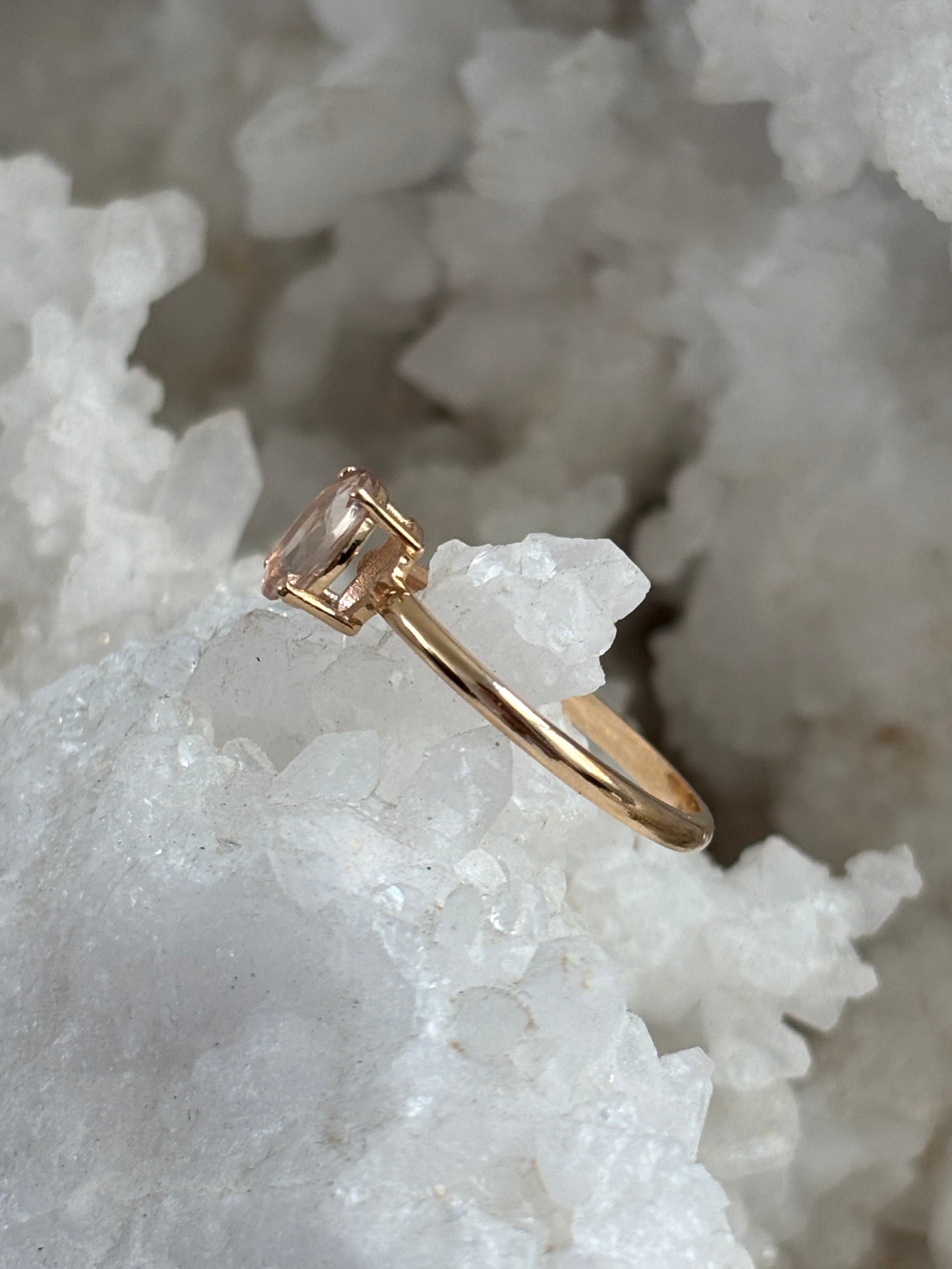 Ovale Morganiet Ring