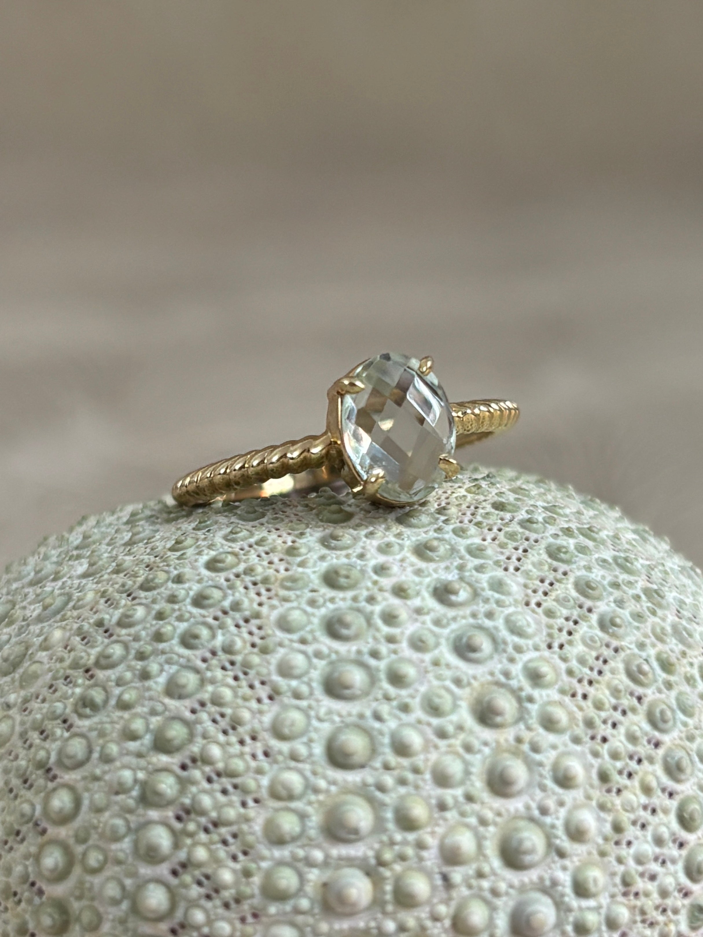 Prasioliet Tors Ring