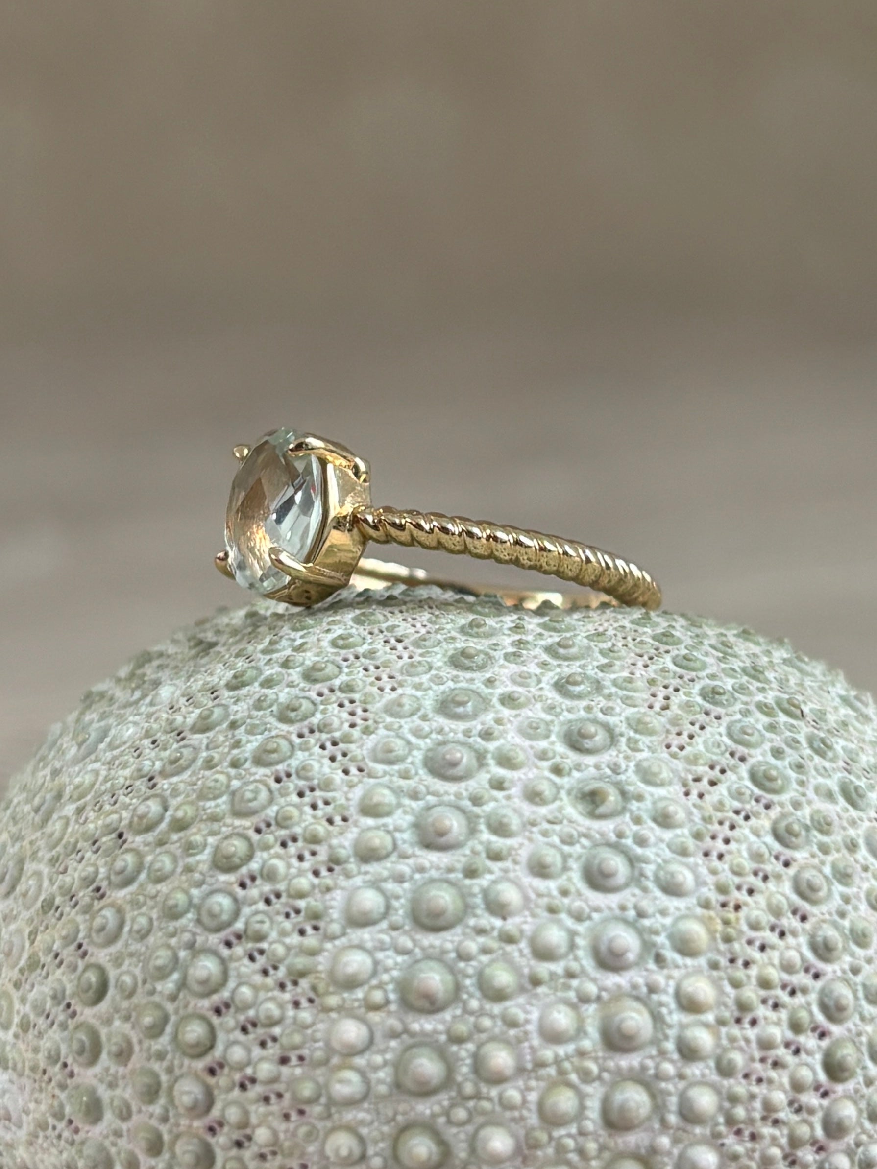 Prasioliet Tors Ring