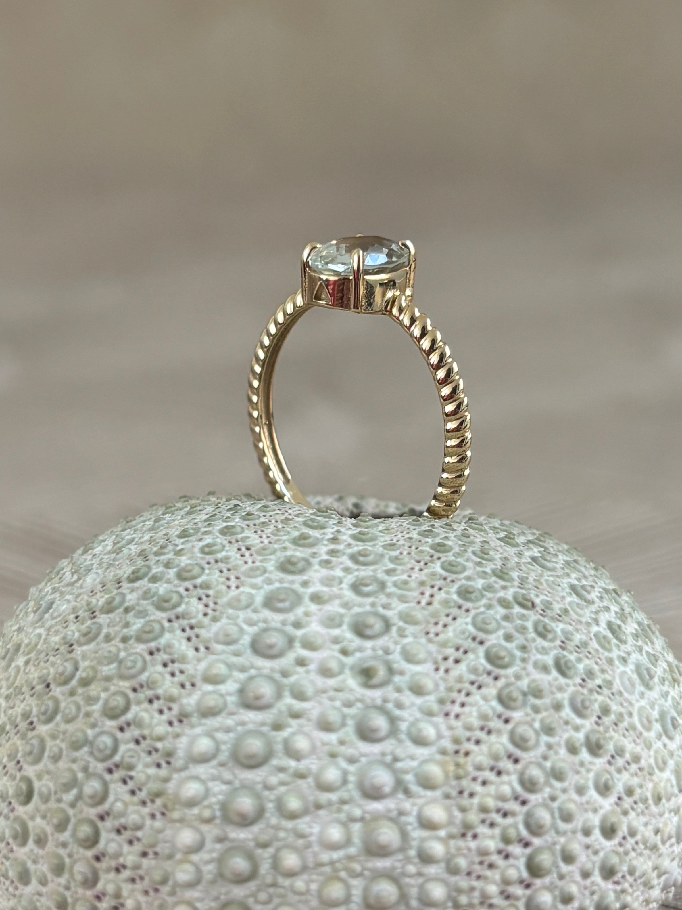 Prasioliet Tors Ring