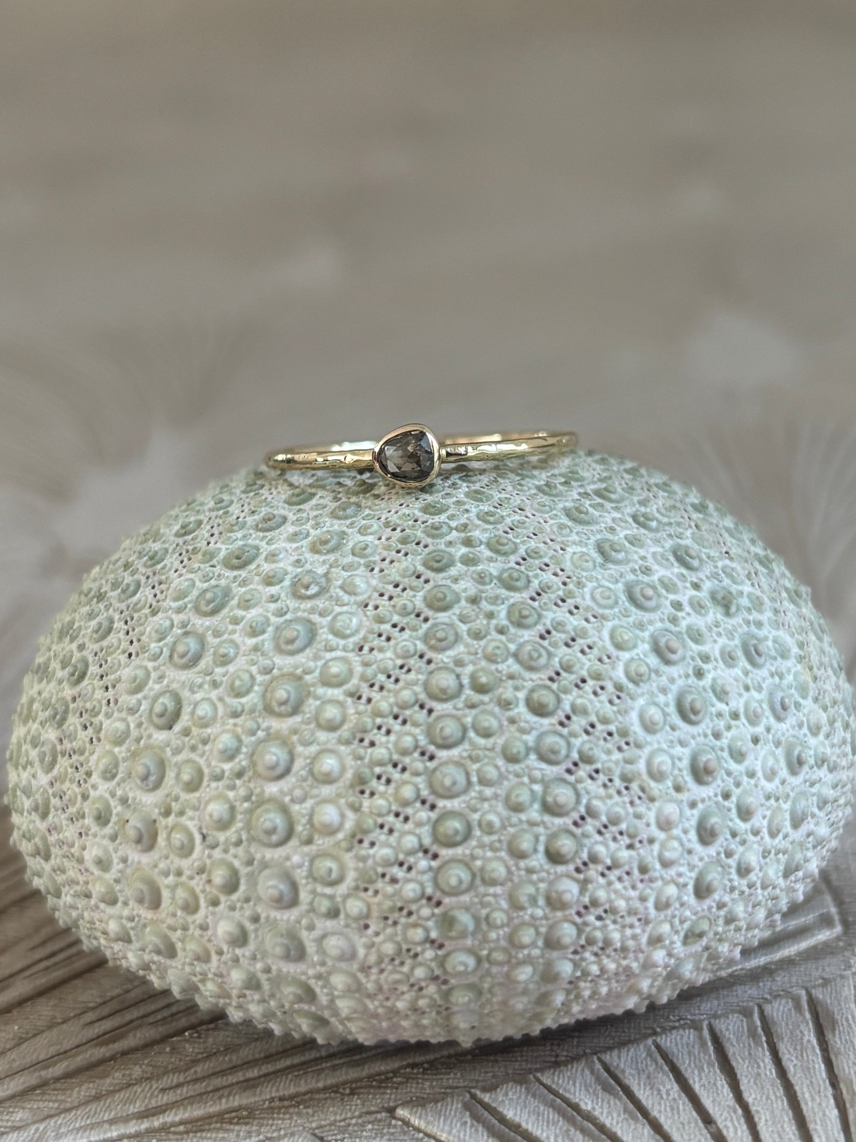 Diamant Driehoek Ring