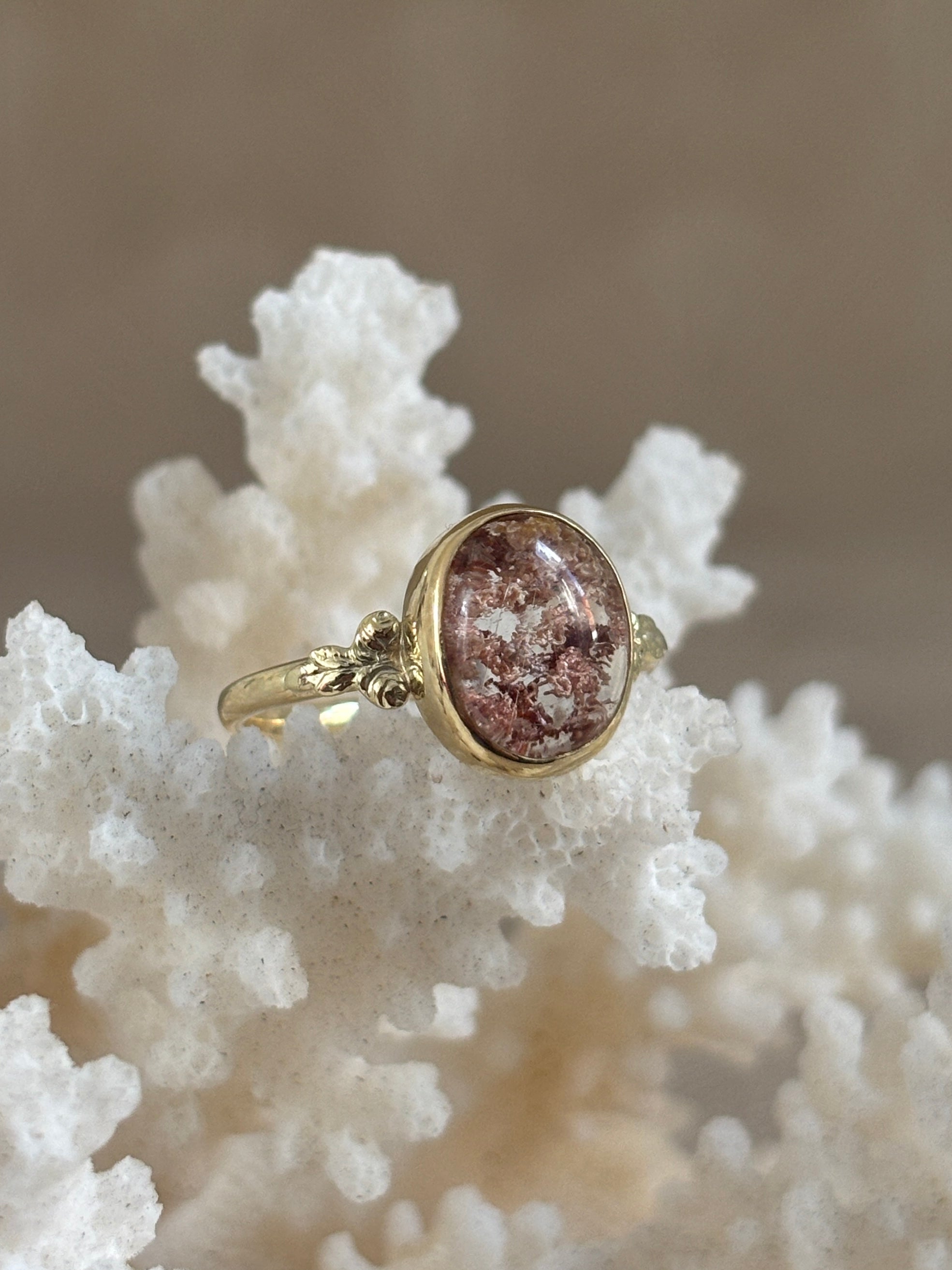 Lodoliet Kwarts Ring