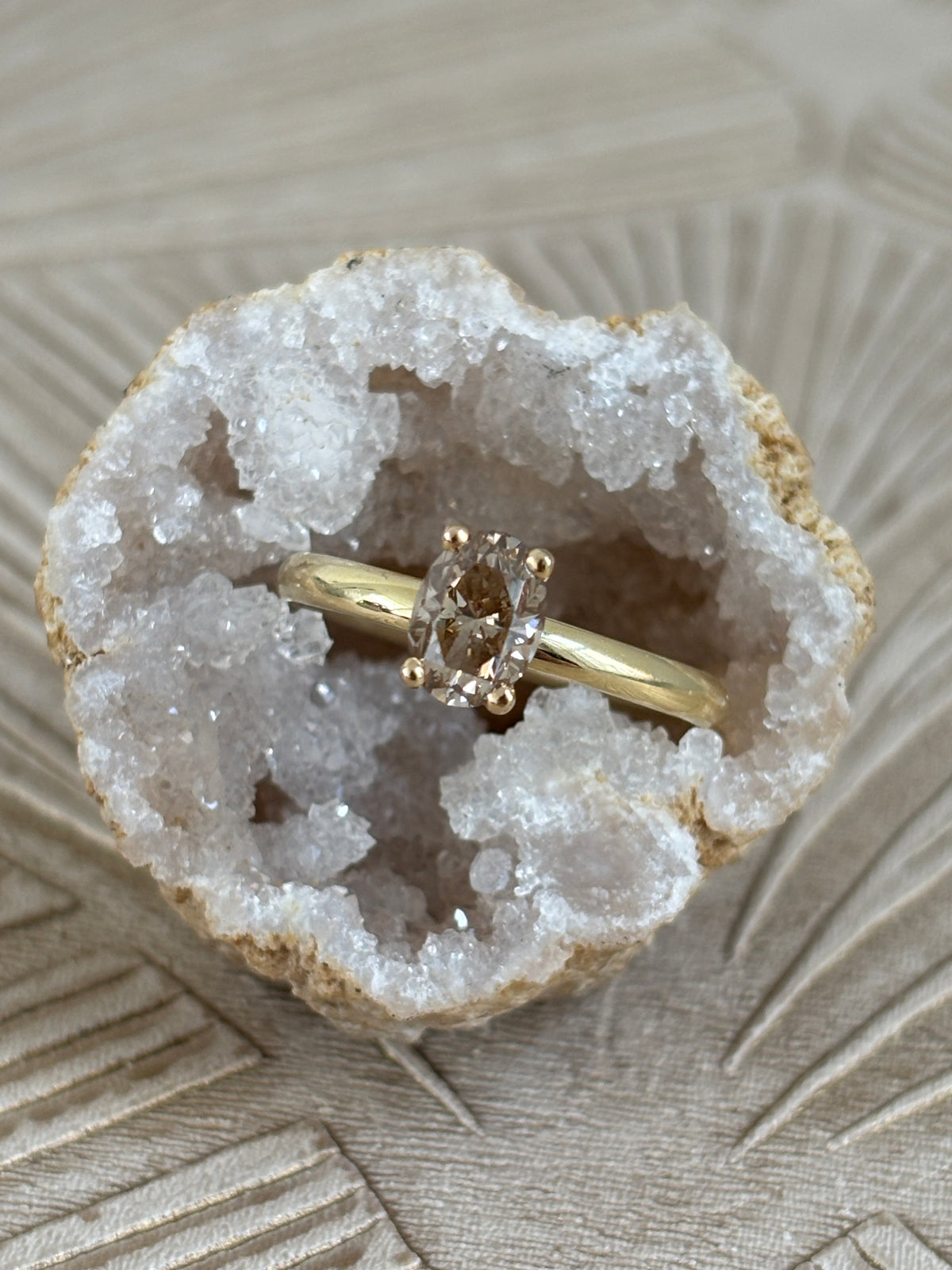 Chocolate Diamant Ring