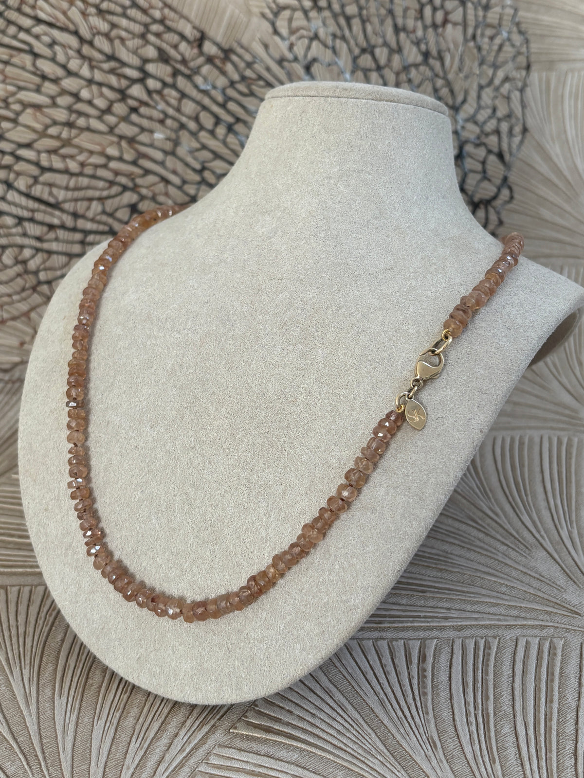 Zirkoon Knoop Collier